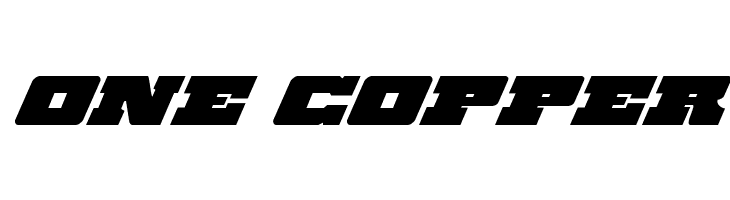 Chicago Express Super-Italic  Free Fonts Download