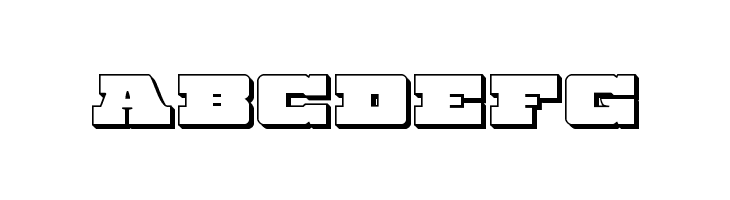 Chicago Express 3D  Free Fonts Download