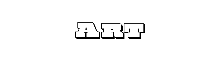 Chicago Express 3D  Free Fonts Download