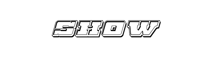 Chicago Express Engraved Italic  Free Fonts Download