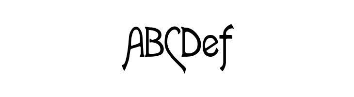 RSToulouseLautrec  Free Fonts Download