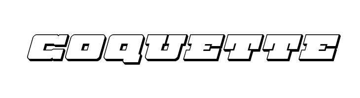 Chicago Express 3D Italic  Free Fonts Download