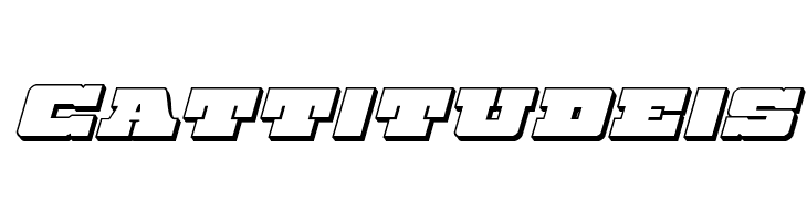 Chicago Express 3D Italic  Free Fonts Download