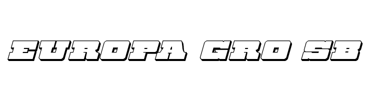 Chicago Express 3D Italic  Free Fonts Download
