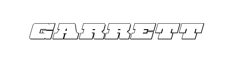 Chicago Express Outline Italic  Free Fonts Download