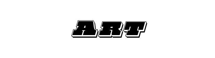 Chicago Express Punch Italic  Free Fonts Download