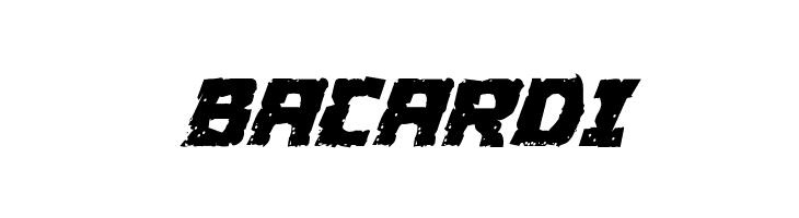 Colossus Jagged Italic  Free Fonts Download