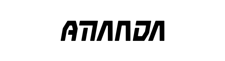 Command Override Condensed Italic  Free Fonts Download