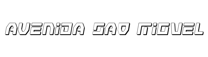 Command Override 3D Italic  Free Fonts Download