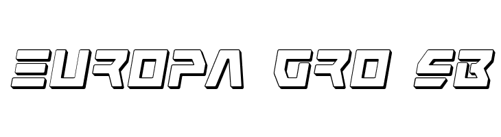 Command Override 3D Italic  Free Fonts Download