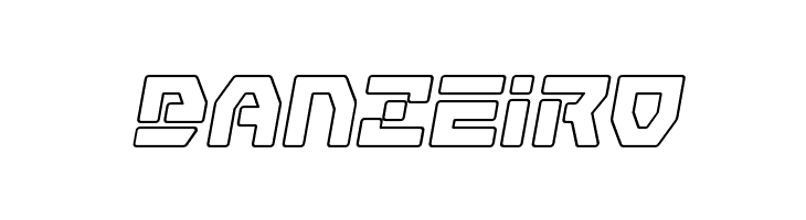 Command Override Outline Italic  Free Fonts Download