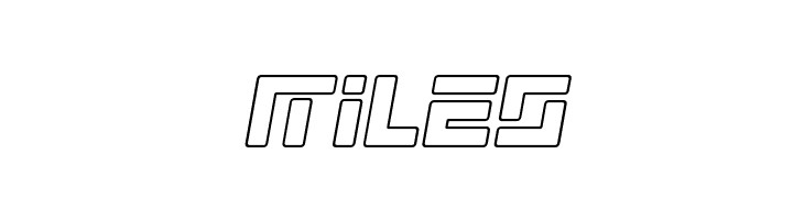 Command Override Outline Italic  Free Fonts Download