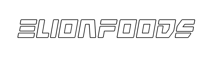 Command Override Outline Italic  Free Fonts Download