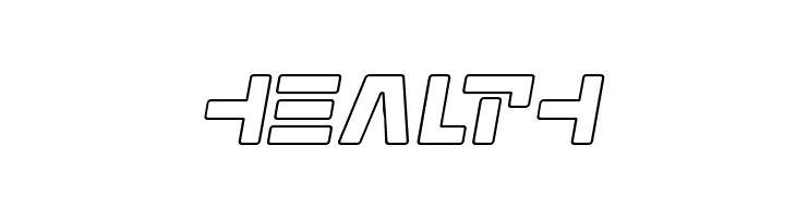 Command Override Outline Italic  Free Fonts Download