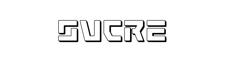 Command Override 3D  Free Fonts Download