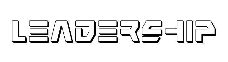 Command Override 3D  Free Fonts Download