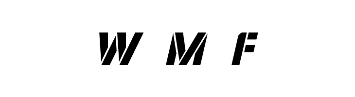 Covert Ops Title Italic  Free Fonts Download