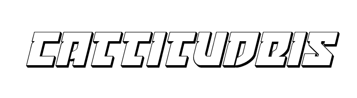 Crazy Ivan 3D Italic  Free Fonts Download