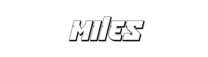 Crazy Ivan 3D Italic  Free Fonts Download