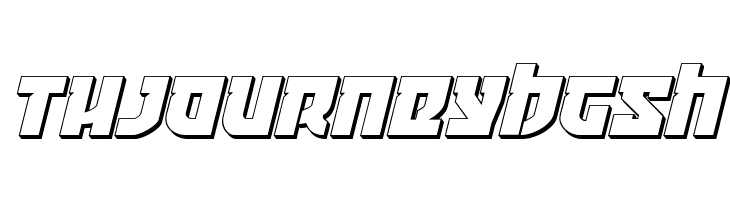 Crazy Ivan 3D Italic  Free Fonts Download