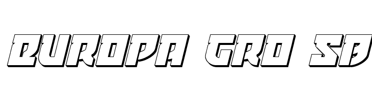 Crazy Ivan 3D Italic  Free Fonts Download