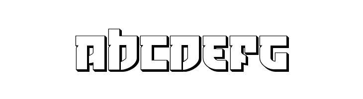 Crazy Ivan 3D  Free Fonts Download