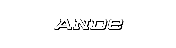 Cydonia Century 3D Italic  Free Fonts Download