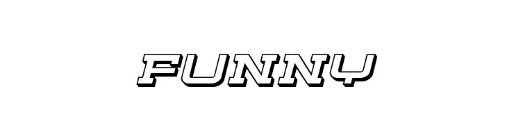 Cydonia Century 3D Italic  Free Fonts Download