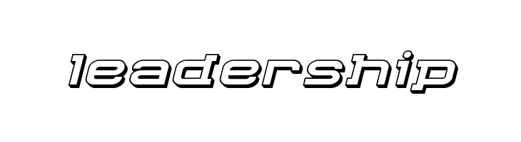 Cydonia Century 3D Italic  Free Fonts Download