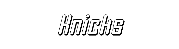 Darklighter 3D Italic  Free Fonts Download