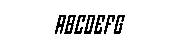 Darklighter Condensed Italic  Free Fonts Download