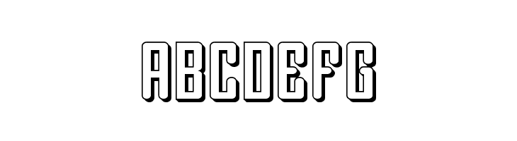 Darklighter 3D  Free Fonts Download