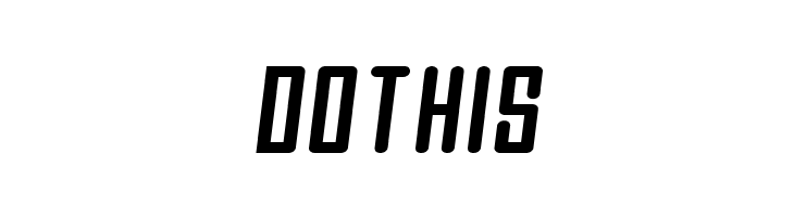 Darklighter Semi-Italic  Free Fonts Download