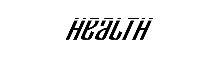 Department H Laser Italic  Free Fonts Download