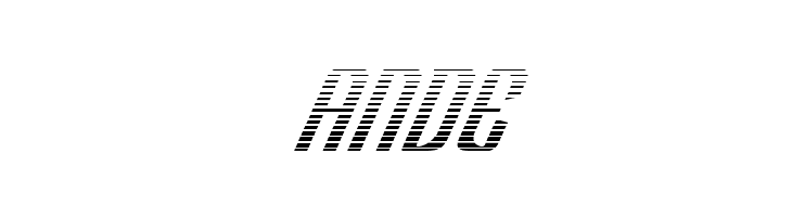 Department H Gradient Italic  Free Fonts Download