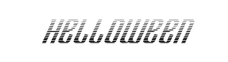 Department H Gradient Italic  Free Fonts Download