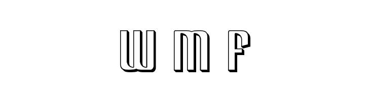 Department H 3D  Free Fonts Download