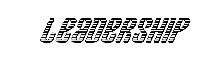 Department H Chrome Italic  Free Fonts Download