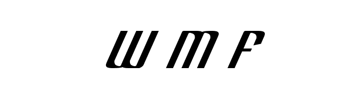 Department H Expanded Italic  Free Fonts Download