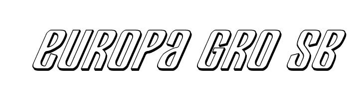 Department H 3D Italic  Free Fonts Download