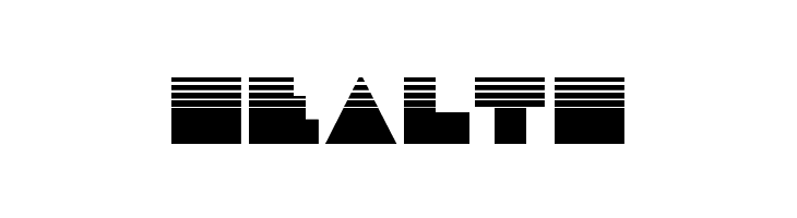Disco Deck Halftone  Free Fonts Download