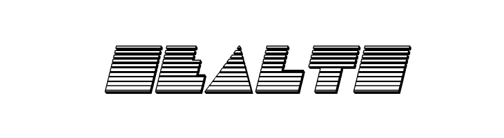 Disco Deck Chrome Italic  Free Fonts Download