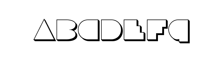 Disco Deck 3D  Free Fonts Download