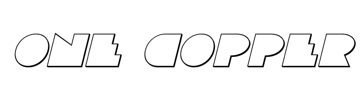 Disco Deck Outline Italic  Free Fonts Download