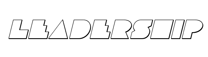 Disco Deck Outline Italic  Free Fonts Download