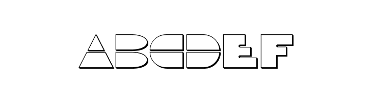 Disco Duck Outline  Free Fonts Download