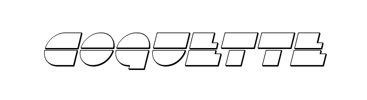 Disco Duck Outline Italic  Free Fonts Download