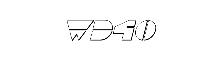 Disco Duck Outline Italic  Free Fonts Download