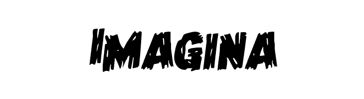 Dokter Monstro Staggered Rotalic  Free Fonts Download