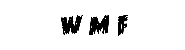 Dokter Monstro Staggered Rotalic  Free Fonts Download